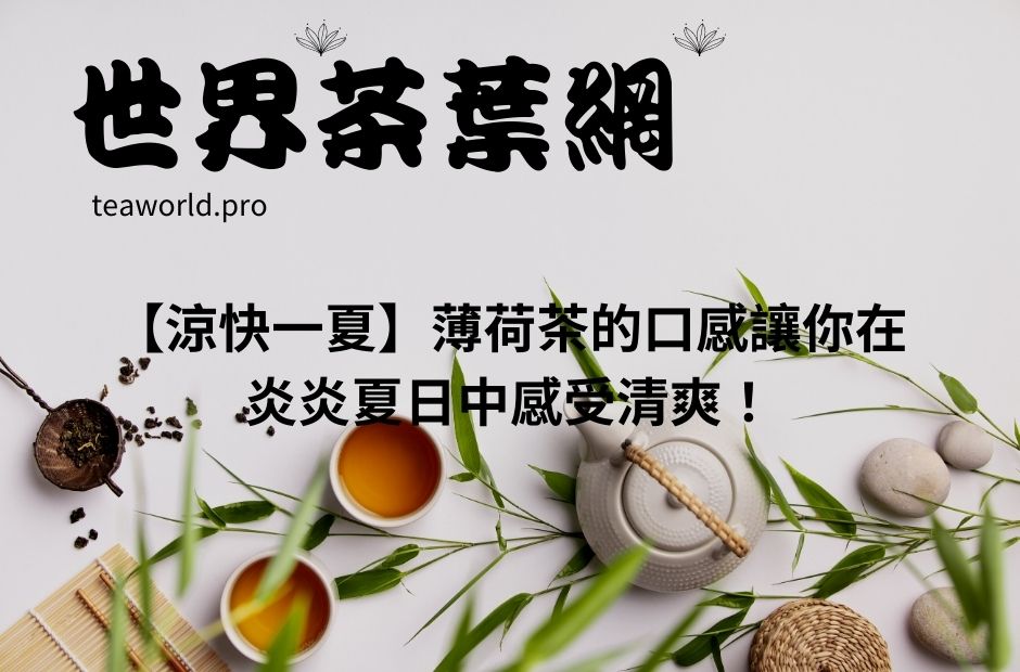 【涼快一夏】薄荷茶的口感讓你在炎炎夏日中感受清爽！
