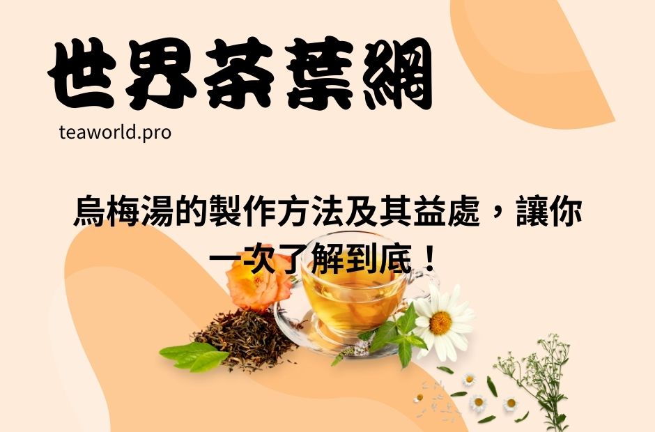 烏梅湯的製作方法及其益處，讓你一次了解到底！